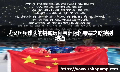 武汉乒乓球队的拼搏历程与洲际杯荣耀之路特别报道