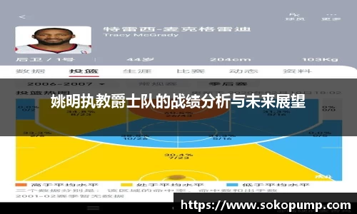 姚明执教爵士队的战绩分析与未来展望